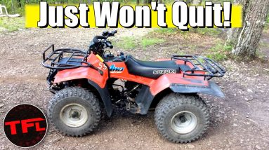 A $1500 Classic Suzuki ATV That Just Won't Quit! - Dude, I Love My Ride @Home Edition